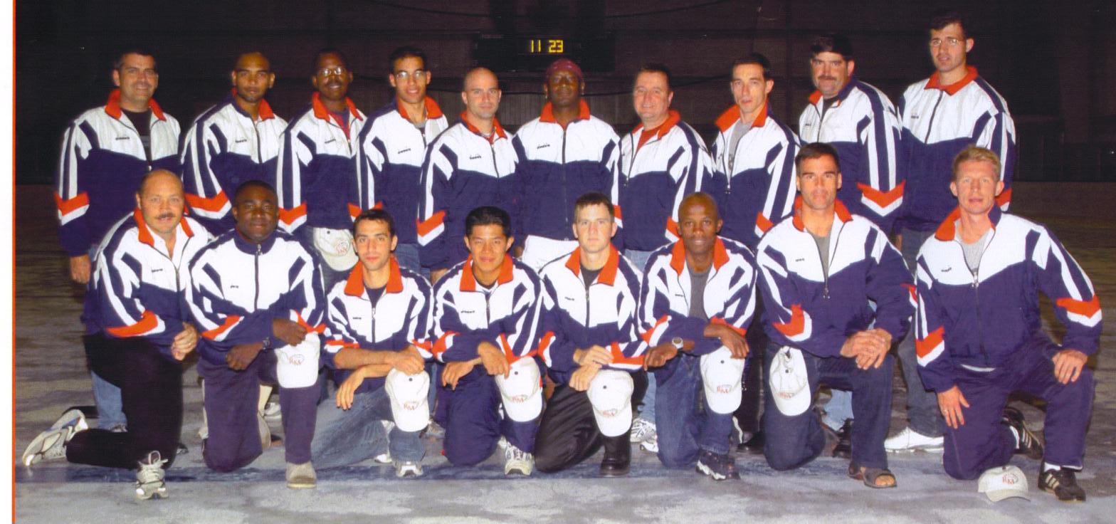 This is the Montreal area Military Team which I played for during the summer of 2003.