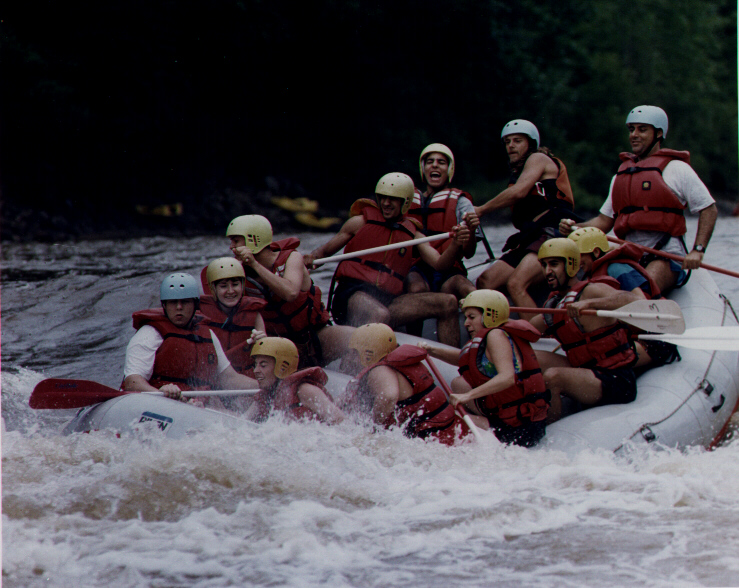This is picture taken during a Rafting trip with my friends in the summer of 2000.